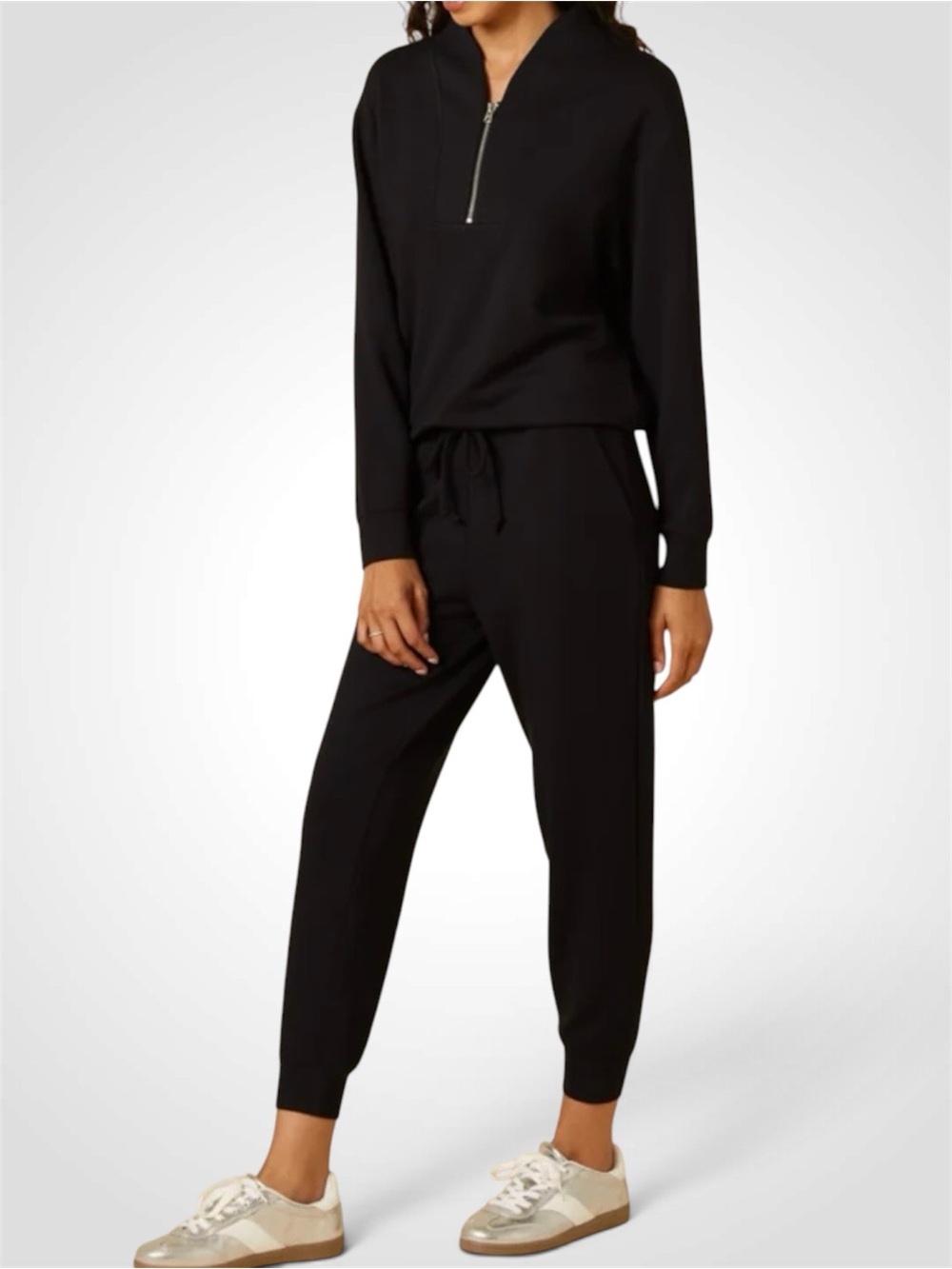 Softies Athleisure DreamTech 1/4 Zip Jogger Set